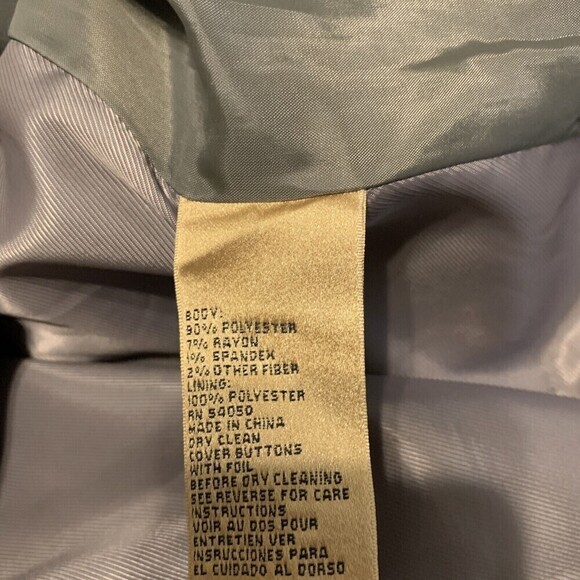 KASPER Womens Plus Size 14 Multicolor Textured Embellished Blazer Jacket - Picture 6 of 7